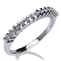 Anello Gemoro Donna in Oro bianco Diamante 0.15 Ct TFF256BIA15 - TFF256BIA15